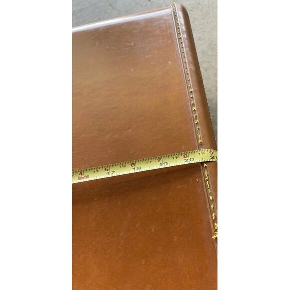 Samsonite Vintage Streamlite Suitcases Luggage Solid Brown 1950s RARE Style 4651 - Picture 8 of 16